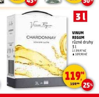 Vinum Regum různé druhy 3 l
