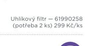 Uhlíkový filtr – 61990258