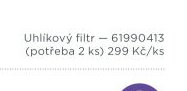 Uhlíkový filtr – 61990413