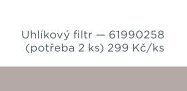 Uhlíkový filtr – 61990258