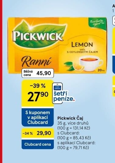 Pickwick Čaj