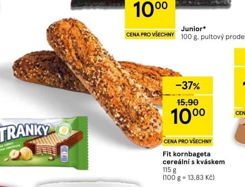 Fit kornbageta cereální s kváskem