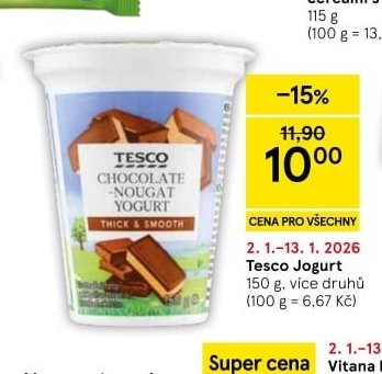 Tesco Jogurt