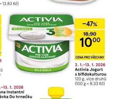 Activia Jogurt s bifidokulturou