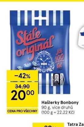 Hašlerky Bonbony