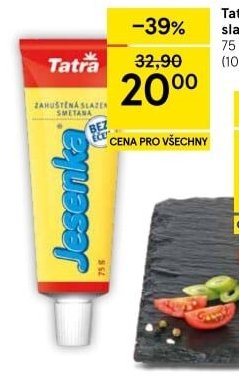 Tatra Zahuštěná slazená smetana