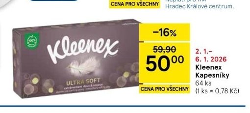 Kleenex Kapesníky 64 ks