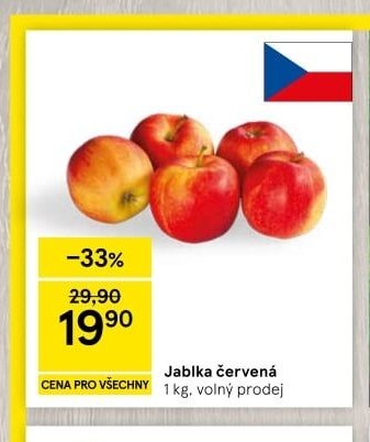 Jablka červená