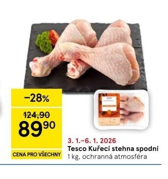 Tesco Kuřecí stehna spodní