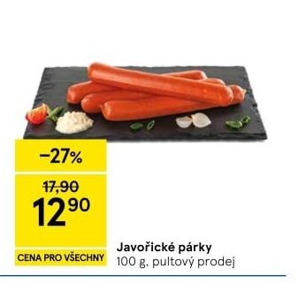 Javořické párky