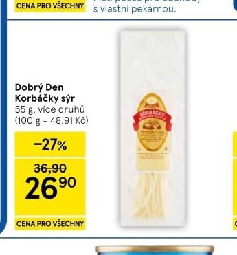 Dobrý Den Korbáčky sýr