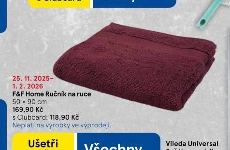 F&F Home Ručník na ruce