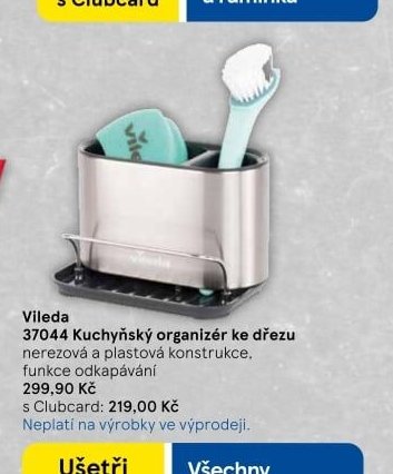 Vileda 37044 Kuchyňský organizér ke dřezu