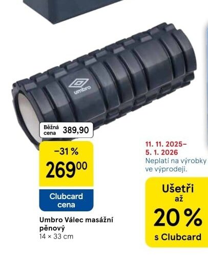 Umbro Válec masážní pěnový