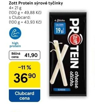 Zott Protein sýrové tyčinky