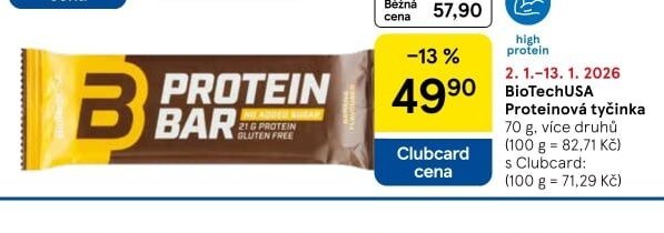 BioTechUSA Proteinová tyčinka
