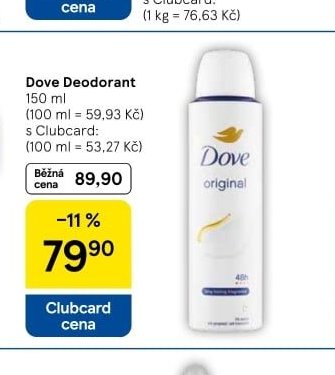 Dove Deodorant