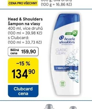 Head & Shoulders Šampon na vlasy