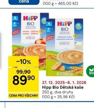 Hipp Bio Dětská kaše