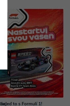 LEGO Speed Champions 77248 Závodní auto BWT Alpine F1 Team A524
