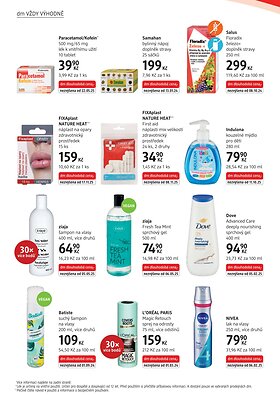 aktuální leták dm drogerie 9.1.2026-4.2.2026