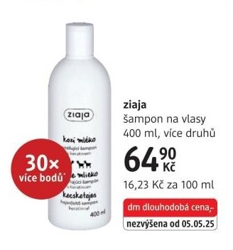 Ziaja šampon na vlasy