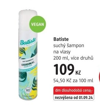 Batiste suchý šampon na vlasy