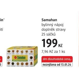 Samahan bylinný nápoj