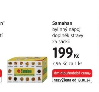 Samahan bylinný nápoj