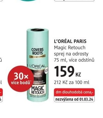 L'ORÉAL PARIS Magic Retouch sprej na odrosty