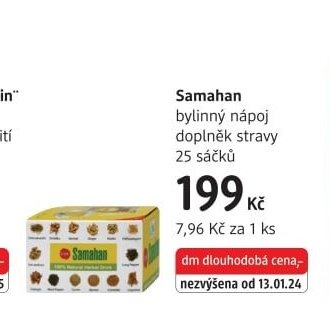 Samahan bylinný nápoj