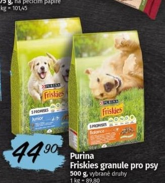 Purina Friskies granule pro psy