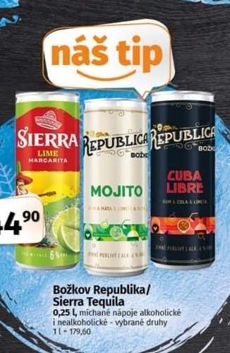 Božkov Republika / Sierra Tequila