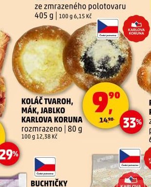 KOLÁČ TVAROH, MÁK, JABLKO
