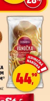 VÁNOČKA S MÁSLEM A MEDEM