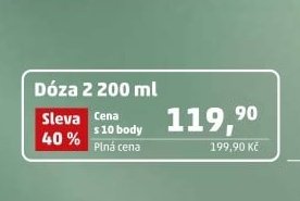 Dóza 2 200 ml