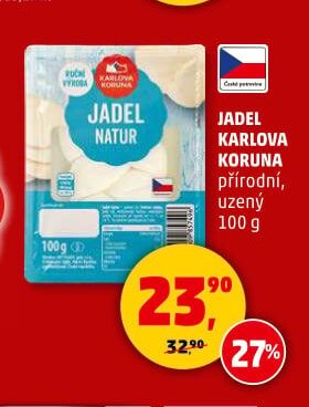 JADEL KARLOVA KORUNA přírodní, uzený 100 g