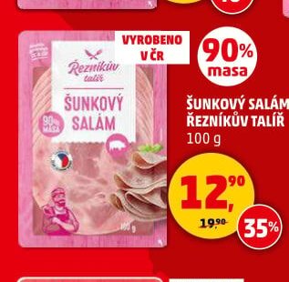 Šunkový salám Řezníkův talíř