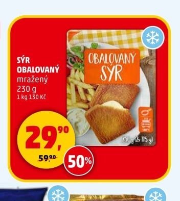 SÝR OBALOVANÝ