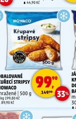 OBALOVANÉ KUŘECÍ STRIPSY NOWACO