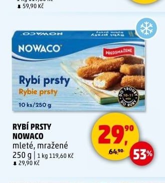 RYBÍ PRSTY NOWACO
