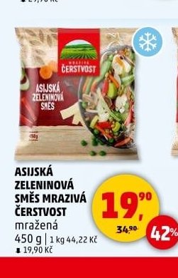 ASIJSKÁ ZELENINOVÁ SMĚS MRAZIVÁ ČERSTVOST