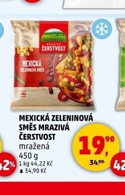 MEXICKÁ ZELENINOVÁ SMĚS MRAZIVÁ ČERSTVOST