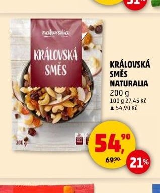 KRÁLOVSKÁ SMĚS NATURALIA 200 g