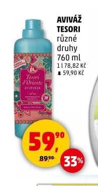 AVIVÁŽ TESORI různé druhy