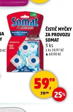 ČISTIČ MYČKY ZA PROVOZU SOMAT