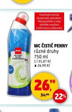 WC ČISTIČ PENNY