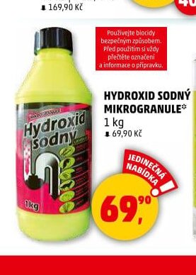 HYDROXID SODNÝ MIKROGRANULE