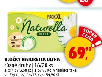 VLOŽKY NATURELLA ULTRA