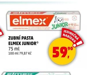 ZUBNÍ PASTA ELMEX JUNIOR